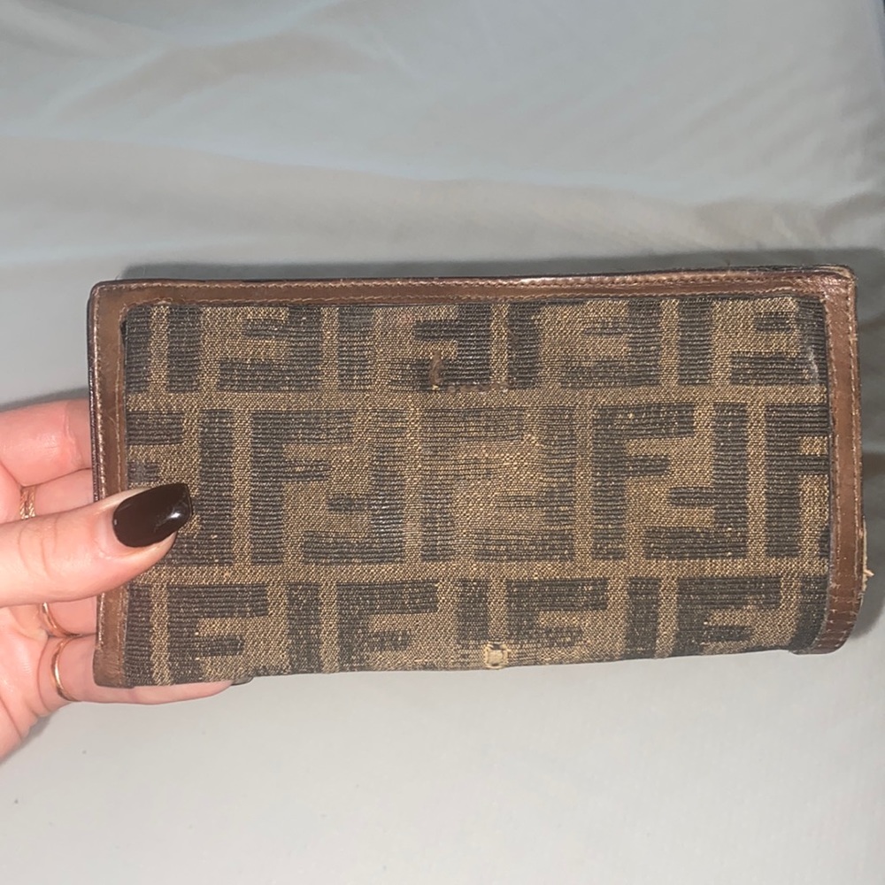 Authentic old fendi wallet